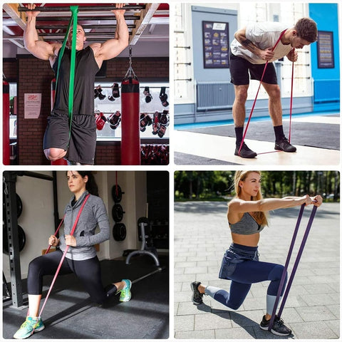 Elastic Training Gum Resistance Bands