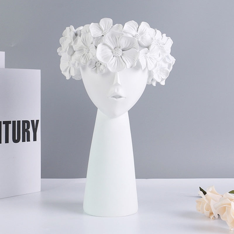 Nordic Home Decoration Resin Vase