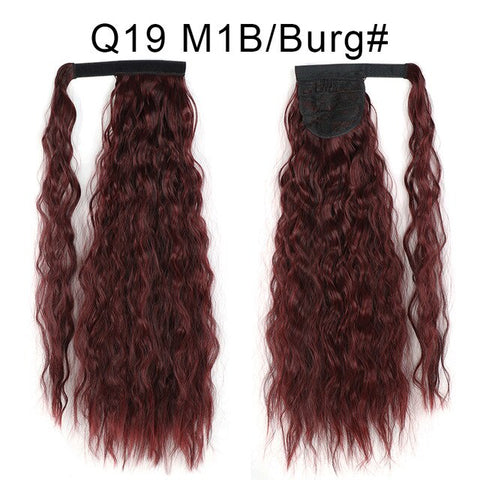 New Natural Hairpiece Headwear Hair Brown Grey