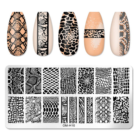 New Nail Art Templates Stamping Plate