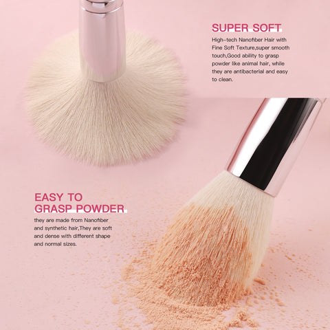 New Professional Natural goat hair brushes