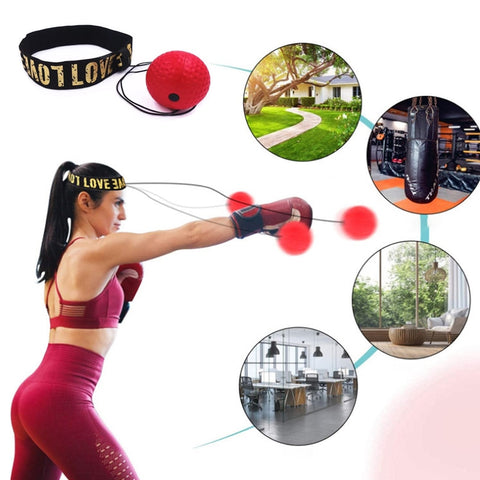 Boxing Head-mount PU Punch Ball