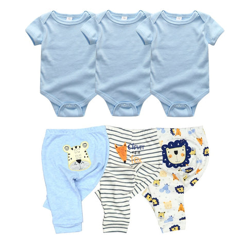 6/9/10PCS Baby Girl Clothes