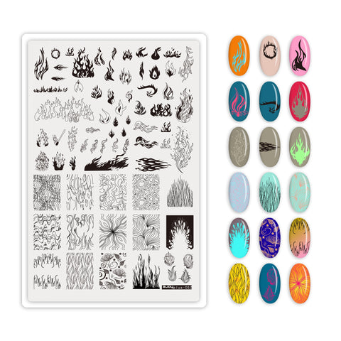 9.5X14.5cm Big Size Nail Stamping Plates