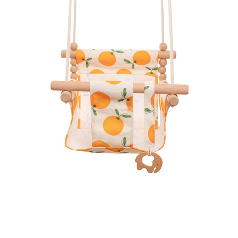Baby Swing Hanging Wood Chair