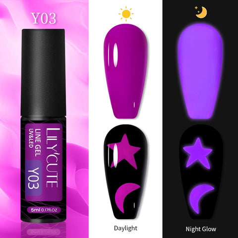 5ml Metallic Painting Liner Gel Polish