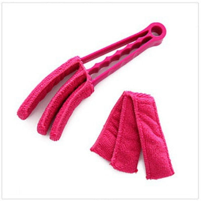 Microfiber Car Auto Air Conditioner Cleaning Brush