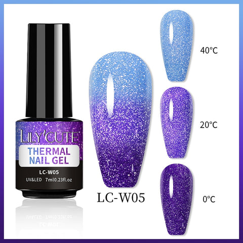 New 7ml Thermal Gel Nail Polish