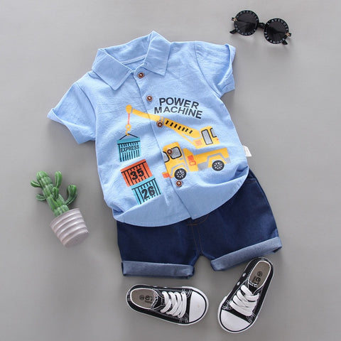 Summer Baby Clothes Suit