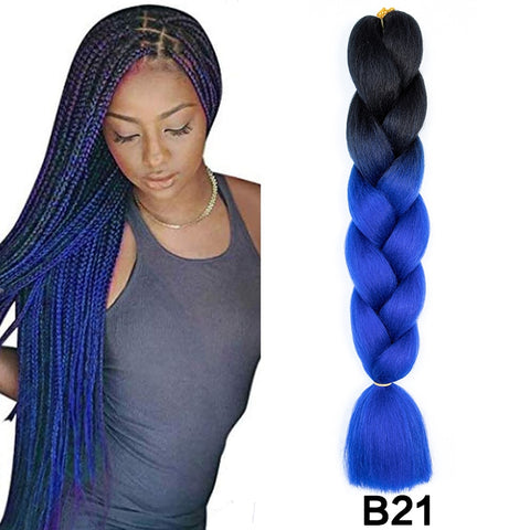 New Synthetic Jumbo Braiding Hair Extension