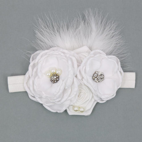 Newborn Vintage Flower Headband
