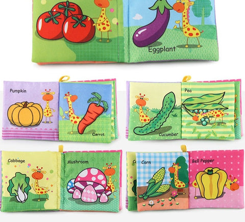 0-12Monthes Baby Cloth Book