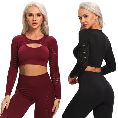 Women 2 Piece Seamless Sports Sets