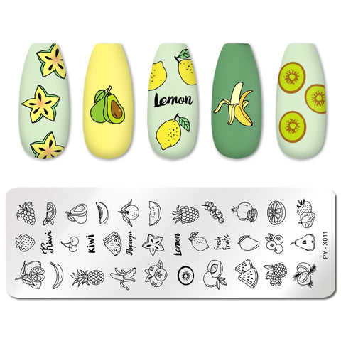 12*6cm Nail Art Templates Stamping Plate