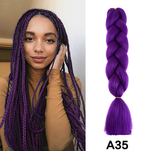New Synthetic Jumbo Braiding Hair Extension