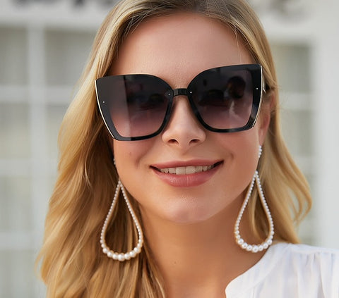 New Oversized Cat Eye Sunglasses