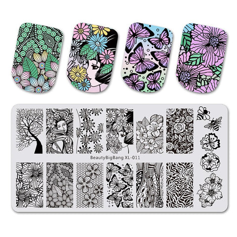 New Beauty Big Bang Animal Image Nail Art