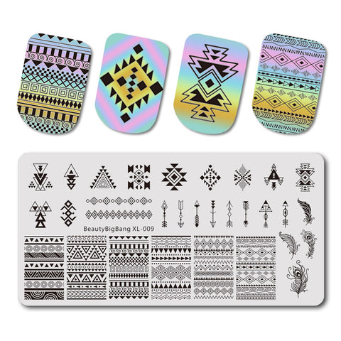 New Beauty Big Bang Animal Image Nail Art