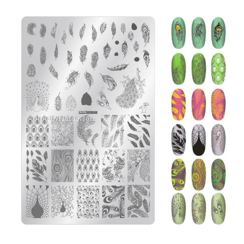 9.5X14.5cm Big Size Nail Stamping Plates