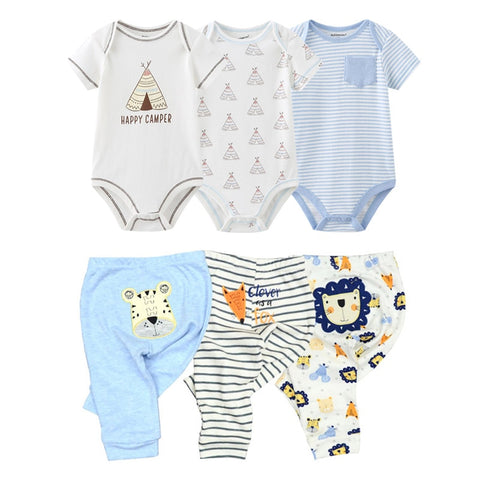 6/9/10PCS Baby Girl Clothes
