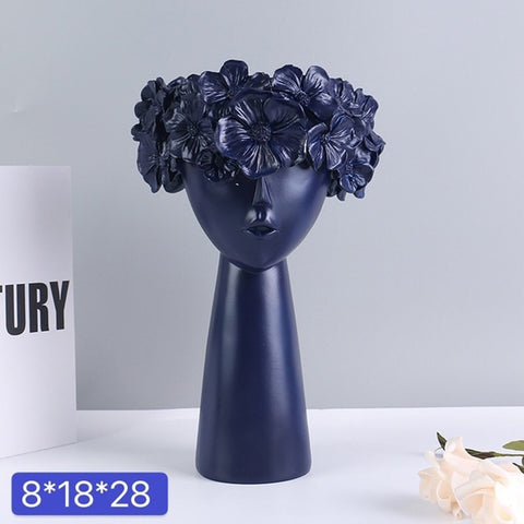 Nordic Home Decoration Resin Vase