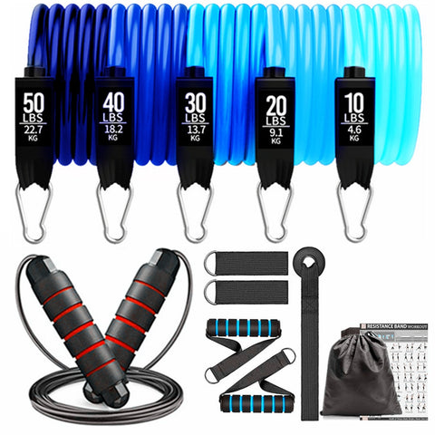11 pieces Resistance Bands Set