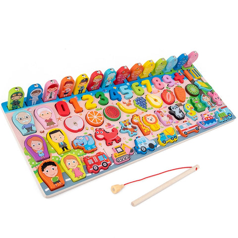 Kids Montessori Educational Wooden Math Toys