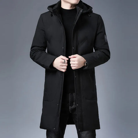 Winter Thicken New Brand Designer Casual Fashion Outwear Windbreaker Coats