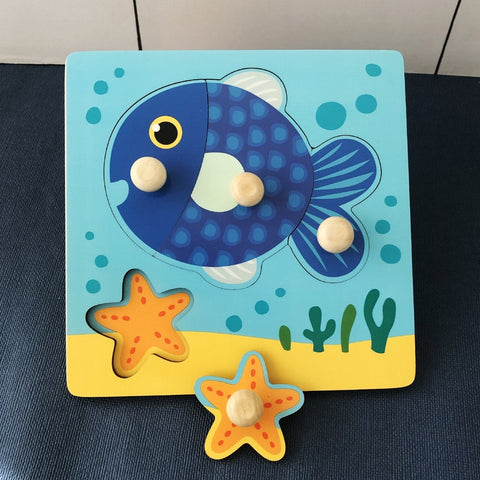 Kids 3D Wooden Puzzles Toys