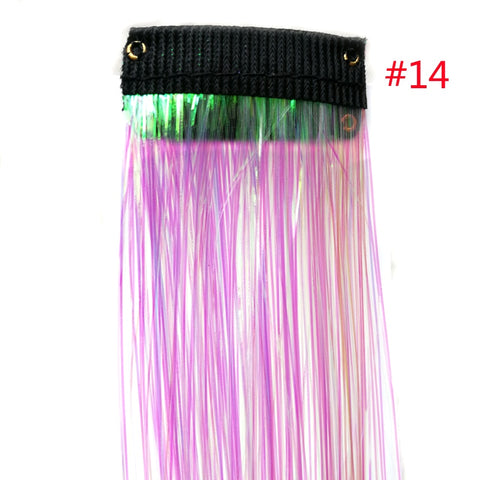 Rainbow Shiny Sparkle Hair Tinsel Kit