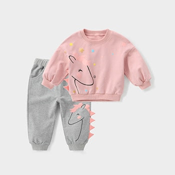 Cute Sheep Winter Baby Clothing Set