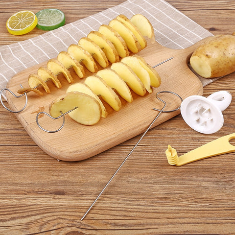 New Potato Spiral Cutter Barbecue Tools