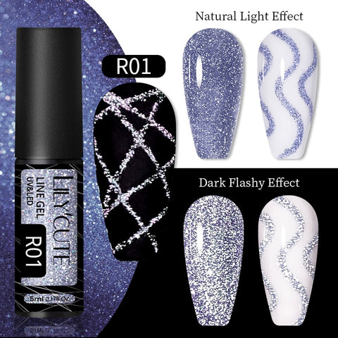 5ml Metallic Painting Liner Gel Polish