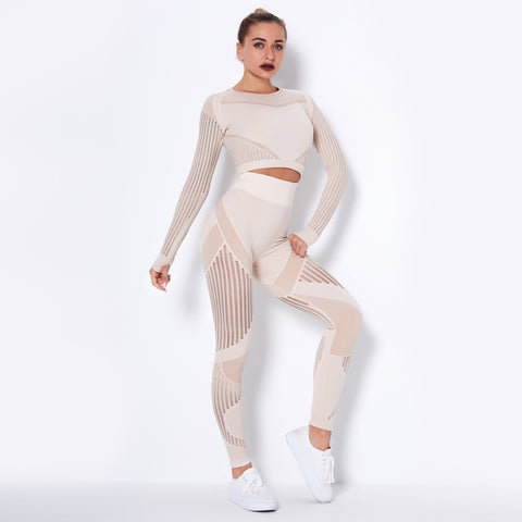 Women 2 Piece Seamless Sports Sets