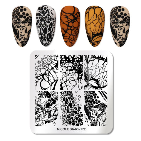 Nails Leaf Flower Manicure Decor