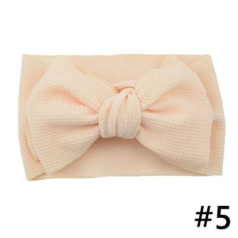 Baby Girls Big Bow Tie Hair Band