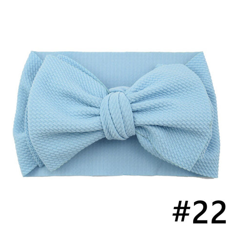 Baby Girls Big Bow Tie Hair Band