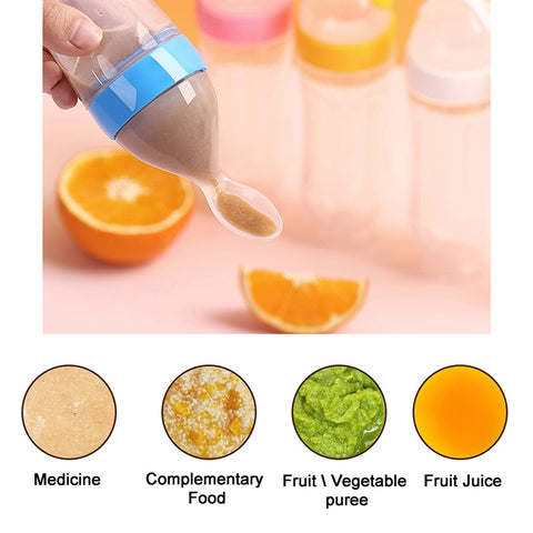 Baby Training Rice Cereal  Food Spoon