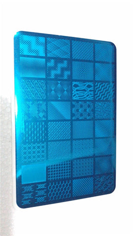 9.5X14.5cm Big Size Nail Stamping Plates