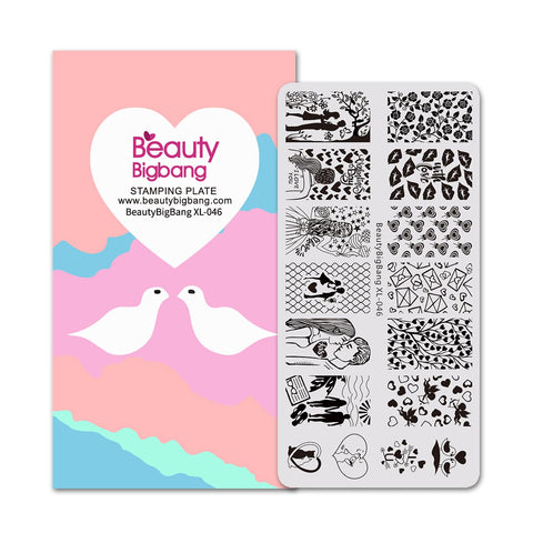 New Beauty Big Bang Animal Image Nail Art