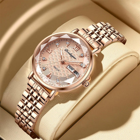 New Fashion Luxury Stainless Steel Wristwatch