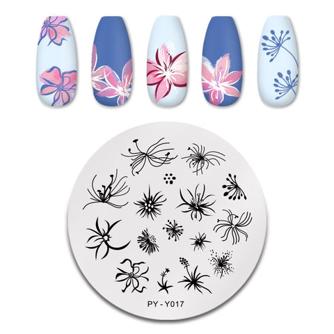 12*6cm Nail Art Templates Stamping Plate