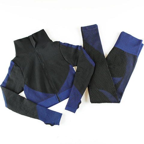 Women Seamless Sports Gym Suits