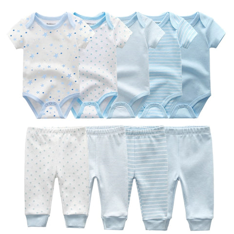 6/9/10PCS Baby Girl Clothes