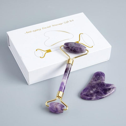 Amethyst Facial Stone Roller