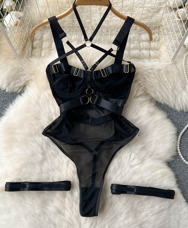 Women Bodysuits Lingerie Sexy Fashion Sleepwear