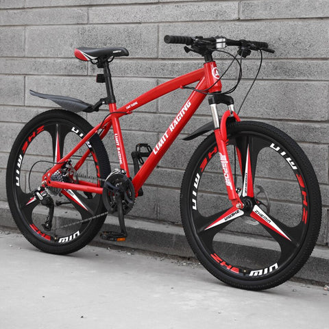 Outdoor Off-road Integrated Wheel  Carbon Steel Bicycle