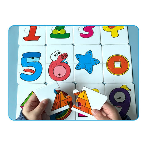 32Pcs Montessori Toddler Card Matching Game
