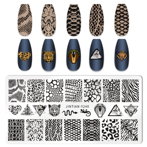 New Nails Art Stencil Stamp Tools
