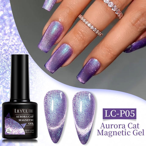 7ML Aurora Top Coat Sparking Aurora Gel Nail Polish